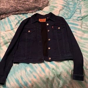 Levi Strauss Dark Blue Denim Jacket